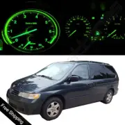 Instrument Gauge Cluster Light LED Package Set Green For 1999-2004 Honda Odyssey (for: Honda)