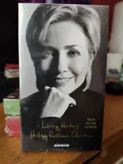 NEW! Living History by Hillary Clinton Audio Book Cassette Unabridged Edition