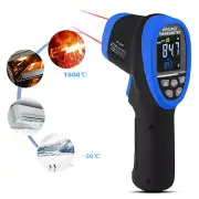 Infrared Thermometer Gun Handheld -50~1500℃ Temperature Gun Laser Pyrometer 30:1