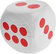 KOMBIUDA Big Dice for Fun Dice for Parties Classroom Activities Games Versatile Party Favor Easy to Handle for Lawn Games Raffle Events