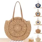 Straw Beach Bags Tote Tassels Bag Hobo Summer Handwoven Shoulder Bags Pur ZT