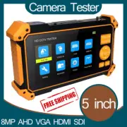 CCTV Tester HD 3100/3200 5" Security 8MP AHD VGA HDMISDI Camera Tester Monitor