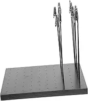 Angoily 1 Set DIY Model Coloring Clip Base Stand with Alligator Clamps for Airbrushing Durable and Construction for Miniature Model Painting and Craft Projects