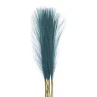 10Pcs Pampas Artificial Grass,21" Fake Pampas for Wedding Decor,Green Blue