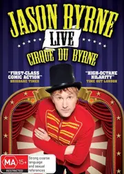 Jason Byrne Live - Cirque Du Byrne -DVD Comedy Series Rare Aus Stock New