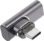 Outanaya 90Degree USB C Magnetic Adapter Connector Pin Plated Automatic Magnetic Suction for Fast Charging Data Transfer Compatible with All USB C Devices