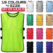 Sports Training Bibs Soccer Vests Group Team Bibs Basketball Cricket Football