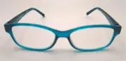 Foster Grant PEARLA TEL Blue Womens Reading Glasses +2.00 w/ Case NEW