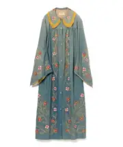 (ASK availability First) BEAMS 1890'S Vintage Embroidered Robe New