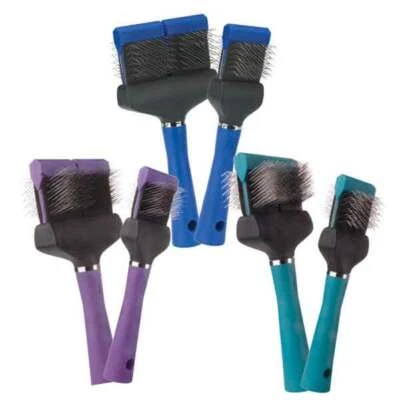 Flex Slicker Brushes Pet Grooming Brush Soft Firm Single Double Sided Tools