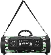 Portable Wireless Bluetooth Speakers Stereo Bass Outdoor Subwoofer USB/TF/Radio (Camouflage)