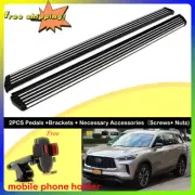 Running Boards fits for Infiniti QX60 2022-2024 Side Steps Nerf Bars Protector