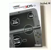 New Nintendo 3DS LL XL metalic black Game Console Handheld System W/ Box Japan