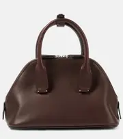 [The Row] The Row Devon Mini leather tote bag One Size brown