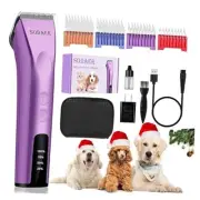 Professional Animal Pet Dog Cat and Horse Cordless Hair Clipper Grooming Kit