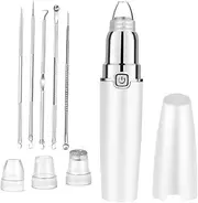 Generic 1 Set Blackhead Instrument Pore Cleaner Blackhead Extractor Cleaner for Blackhead Face Cleaner Blackhead Apparatus Comedone Extractor Blackhead Cleaner Pimple Cleaner Abs White