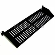 1 Space Cantilever Keyboard Server Data Rack Mount Shelf - 19" 1U 6" Deep Vented