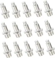 COLLBATH Sports Footwear Essential 32pcs Metal Nails for Shoes Lightweight Spikes for Short Running