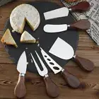 6Pcs Butter Cheese Knives Set Spatula Jam Bread Spreader Cake Stainless Steel XS