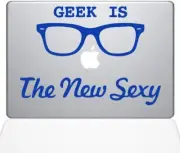The Decal Guru Geek is The New Sexy MacBook Decal Vinyl Sticker -13" MacBook Pro
