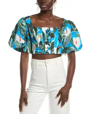 FARM Rio Anthurium Garden Crop Top