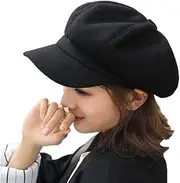 [WSLCN] Women Berets Newsboy Hat Artist Hats Visors Imitation Woolen British Style Fashion Vintage Elegant Baker Boy Flat Caps