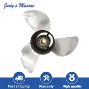 Stainless Steel 13 X 19 Outboard Boat Propeller fit Mercury 40-140HP 15Tooth RH