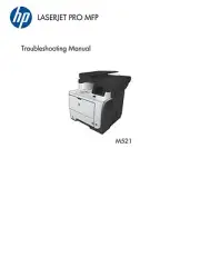 HP Laserjet Pro M521 MFP Service Manual(Parts & Diagrams)