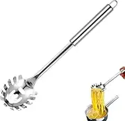 Pasta Scoop - Metal Spaghetti Scoop,Spaghetti Fork, Pasta Serving Spoon, Noodle Spoon, Spaghetti Server for Women, Men, Kids