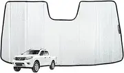 Genuine SNAPSHADES Front Windscreen Sun Shade for Nissan Navara/NP300 3rd Gen | Mercedes-Benz X-Class | Renault Alaskan (D23; 2014-Present)