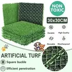 Artificial Grass Turf Tile Green Synthetic Garden Landscape Lawn & pet Mat