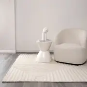 Brand Ventures Les Nomades Felix Cream Wool Rug