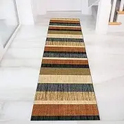 Carpet Runners for Hallways Non Slip, Passage Runner Rug for Kitchen Hall Stairs Narrow Rugs 100cm 2m 250cm 300cm 4m 5m 6m Long Carpets (Size : 2.6ftx8.2ft/80x250cm)
