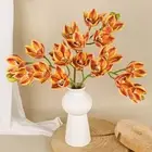 Vivid Colors Cymbidium Flower Branch Artificial Orchid Flower Event Decoration