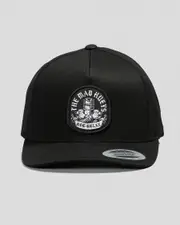 [The Mad Hueys] The Mad Hueys Men's Keg Kelly Snapback Cap in Black One Size Black