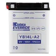 Century Powersports Battery YB14L-A2