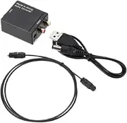 Digital SPDIF to Analog RCA Audio Adapter W/USB Optical Cable