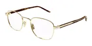 Saint Laurent SL 699 Asian Fit 006 Men's Glasses Gold Size 53 - Private Health Rebate - Blue Light Block Available