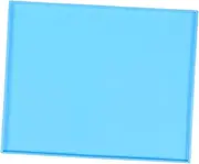 Generic Silicone Pet Food Mat Non Stick Easy to Clean Feeding Pad for Dogs and Cats Raised Edges for Indoor Use Blue