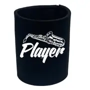 Saxophone Player Music - Funny Novelty Stubby Holder