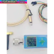 New RF-Power-Meter-V7.0 10GHz RF Power Meter -60 to +30dBm 1W 1.3" TFT LCD 5V