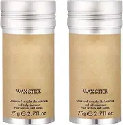 Hair Wax Stick Hair Wigs Edge Control Stick Hair Pomade Stick Broken Hair Shaping Wax 2PCS Hair Pomade Stick