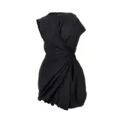 [PINKO] PINKO Poplin mini dress Woman M M Black