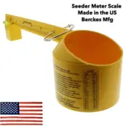 Seeder Meter Scale. Seed Rate Scale. Exact Lbs per Acre. Made in USA