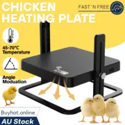 Chick Heating Plate Chicken Coop Heater Poultry Brooder Adjustable Temperature