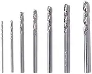 Dremel 628 Precision Drill Bits, Accessory Set with 7 Multipurpose Drilling Bits for Rotary Tool