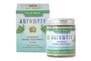 Auromere Toothpaste Ayurvedic Fresh Mint Toothpaste in a Jar 6x117g