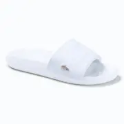 Lacoste Women's Croco Slides 2.0 White/White (UK 4-8)