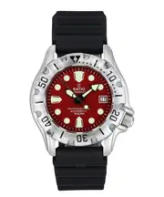 RATIO FreeDiver Professional Sapphire Red Dial Automatic 32BJ202A-RED Mens Watch