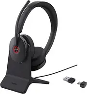 Yealink BH 74 Teams Headset with Charging Stand - Bluetooth, Hybrid ANC, 32h Talk Time, USB-C/A